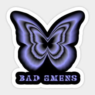Bad Omens butterfly design Sticker